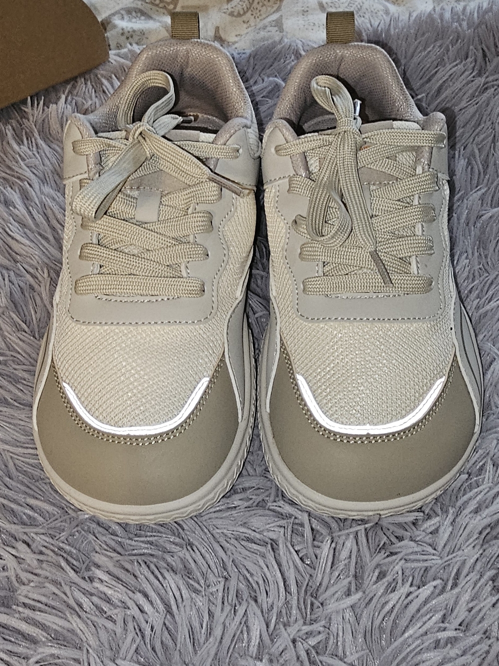 Women’s Athletic Sneakers in Light Taupe